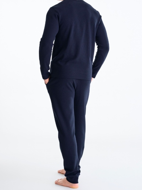 Lisca Heren Julius blau pyjama