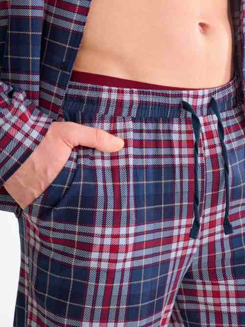 Lisca Heren Cosy Nights winter plaid pyjamahose