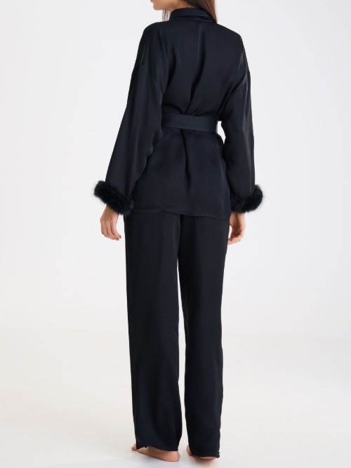 Lisca Nachtmode Passion schwarz pyjama
