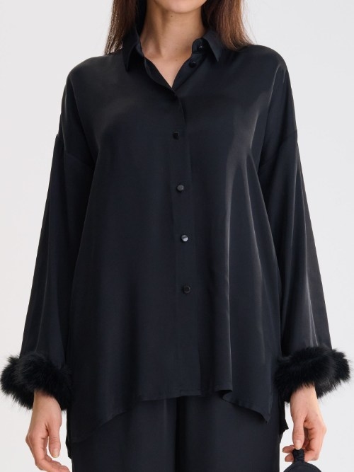 Lisca Nachtmode Passion schwarz pyjama
