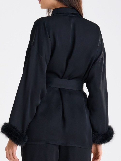 Lisca Nachtmode Passion schwarz pyjama