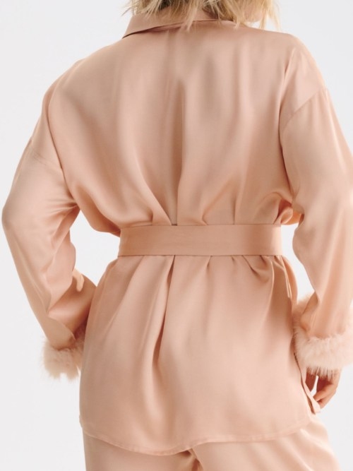 Lisca Nachtmode Passion rose with gold pyjama