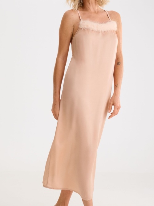 Lisca Nachtmode Passion rose with gold nachtkleid