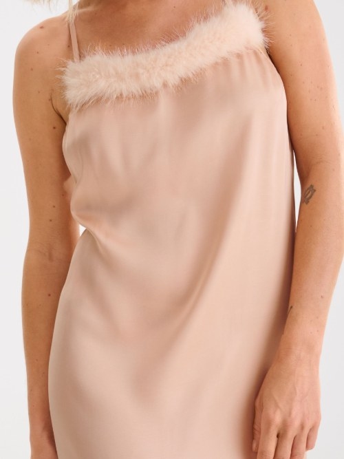 Lisca Nachtmode Passion rose with gold nachtkleid
