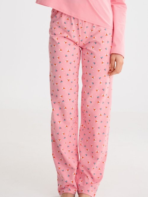 Lisca Nachtmode Foxy pink pyjama