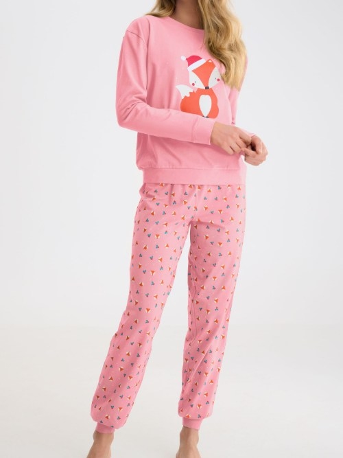 Lisca Nachtmode Foxy pink pyjama