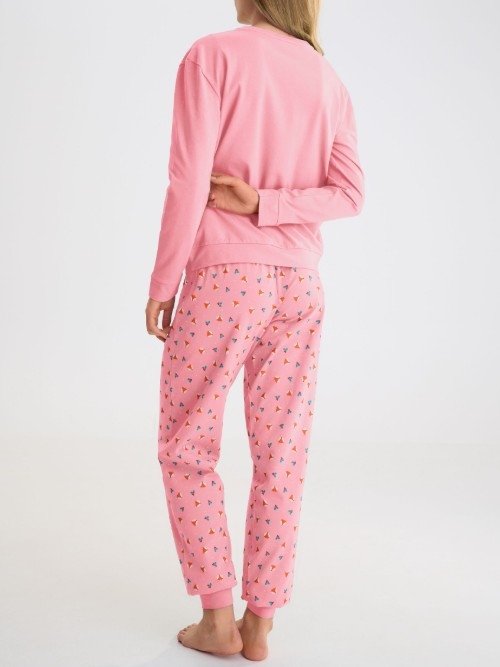 Lisca Nachtmode Foxy pink pyjama