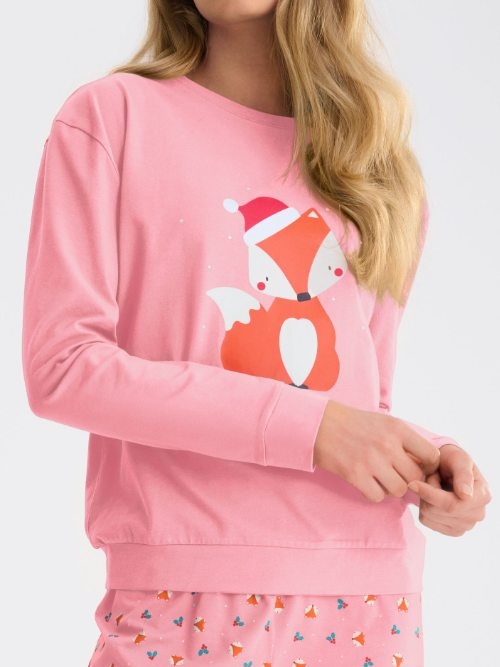 Lisca Nachtmode Foxy pink pyjama