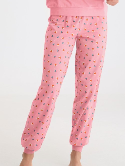 Lisca Nachtmode Foxy pink pyjama