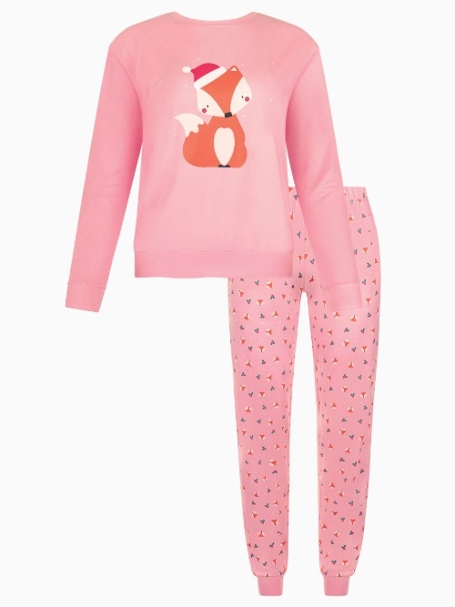 Lisca Nachtmode Foxy pink pyjama