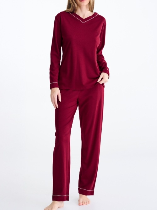 Lisca Nachtmode Tara rot pyjama