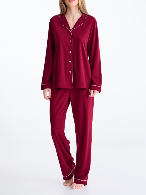 Lisca Nachtmode Tara rot pyjama