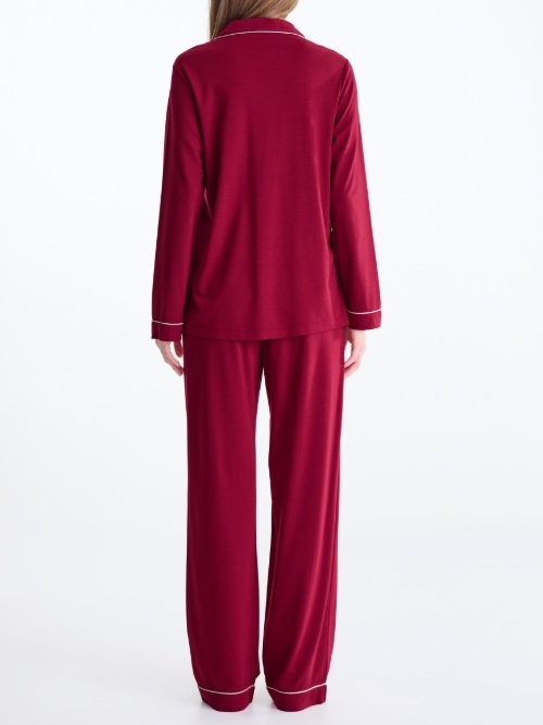 Lisca Nachtmode Tara rot pyjama