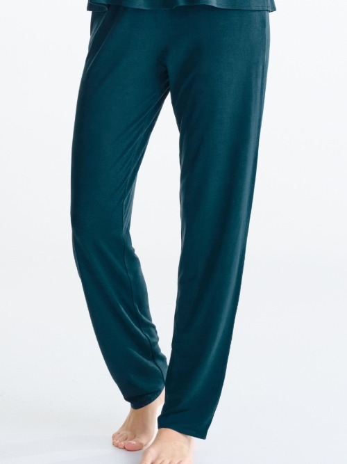 Lisca Nachtmode Velvet blau pyjama