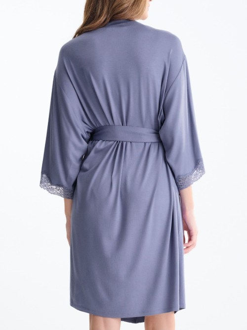 Lisca Nachtmode Tania lavendel kimono
