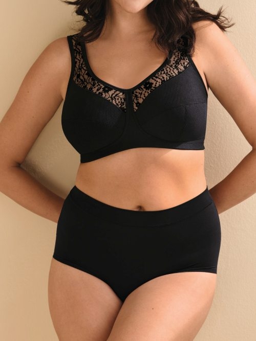 Anita Essential schwarz slip