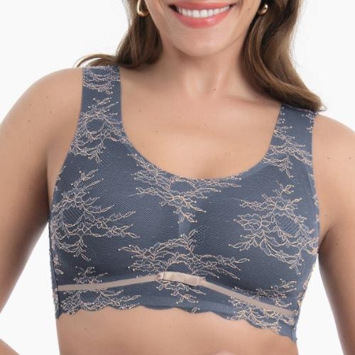 Anita Care Essential Lace grau/pink vorgeformter bh