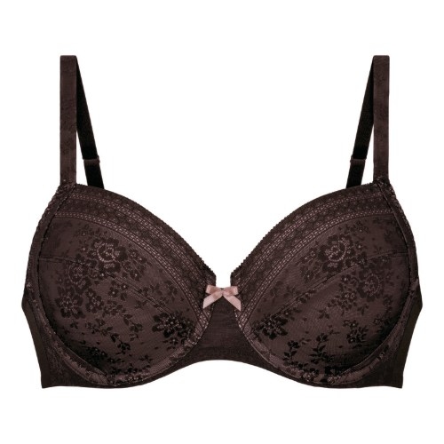 Rosa Faia Fleur chocolate nicht geformter bh