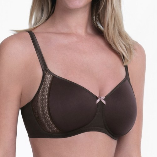 Rosa Faia Fleur chocolate nicht geformter bh