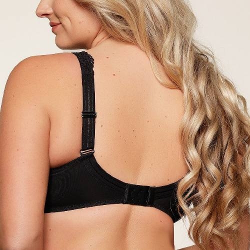 LingaDore Täglich Uni Fit Plus Bra schwarz/puder nicht geformter bh