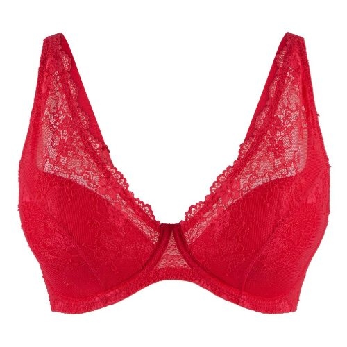 LingaDore Täglich Triangel rot vorgeformter bh