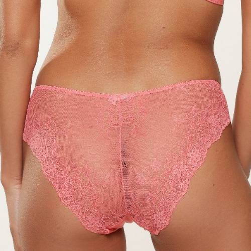 LingaDore Täglich Basic spiced coral slip