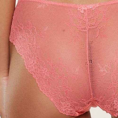 LingaDore Täglich Basic spiced coral slip