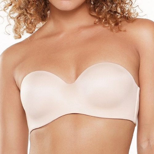 LingaDore Täglich Strapless nude vorgeformter bh