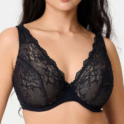 LingaDore Täglich Triangel schwarz/puder vorgeformter bh