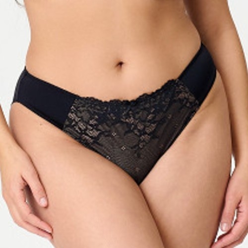 LingaDore Täglich Maxi Slip schwarz/puder slip