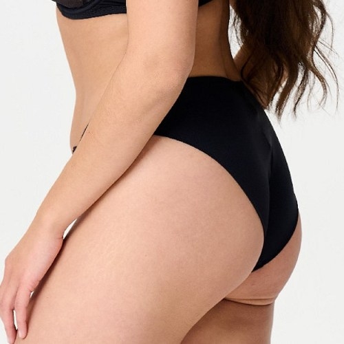 LingaDore Täglich Maxi Slip schwarz/puder slip