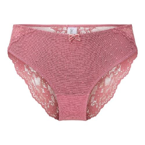 LingaDore Täglich Basic dusty rose slip