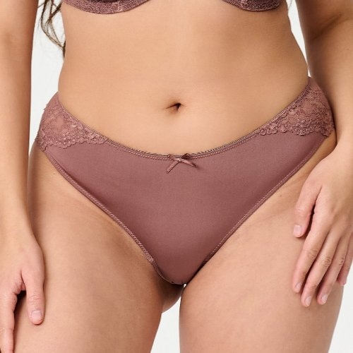 LingaDore Täglich Basic cognac slip