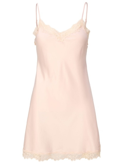 LingaDore Täglich Basic light apricot slipdress