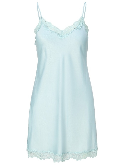 LingaDore Täglich Basic blue slipdress