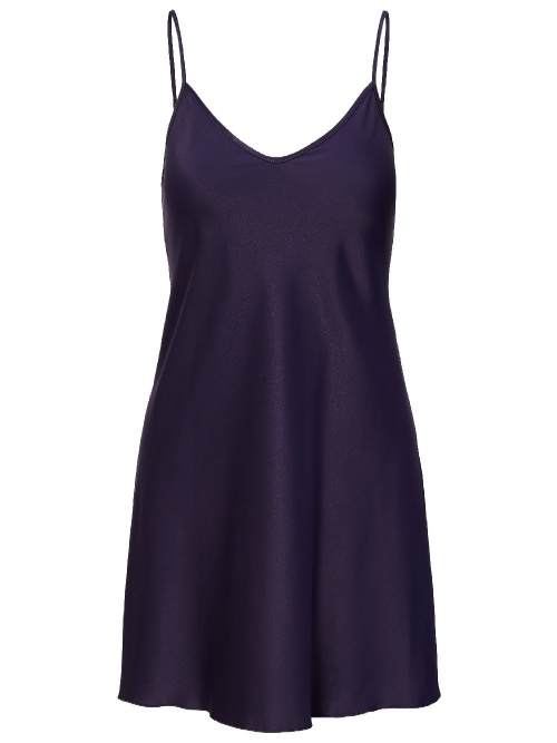 LingaDore Täglich Basic grape slipdress