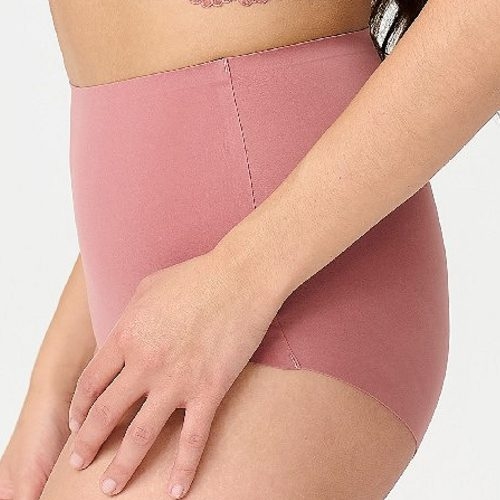 LingaDore Täglich Basic altrosa hoher slip