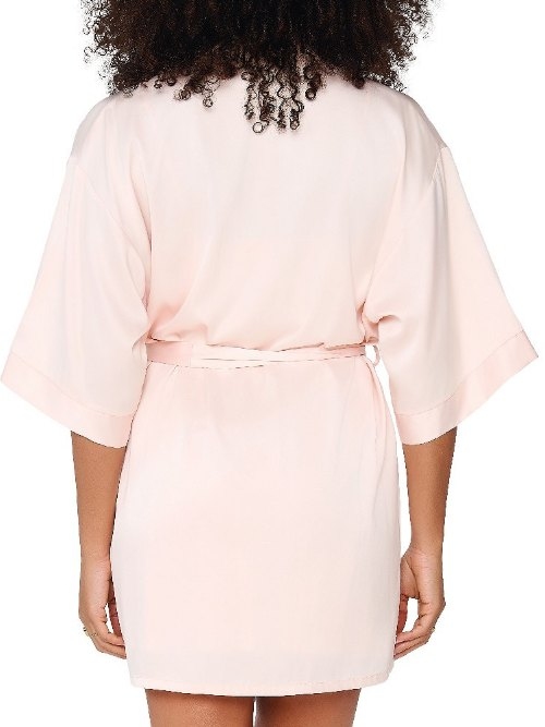 LingaDore Täglich Basic light apricot kimono