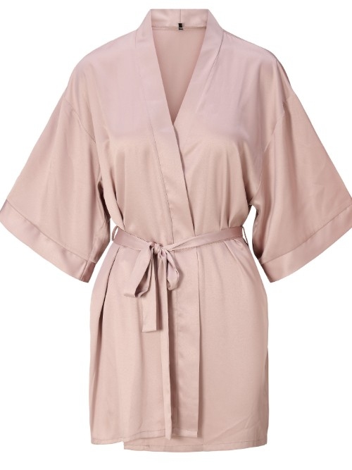 LingaDore Täglich Basic grau kimono