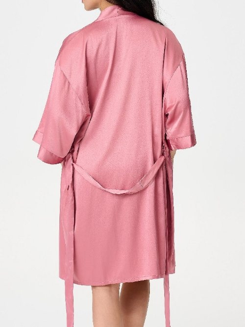 LingaDore Täglich Basic dusty rose kimono