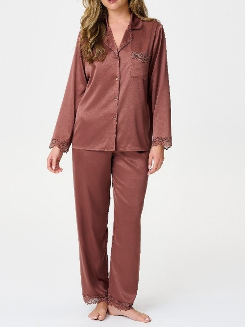 LingaDore Täglich Basic grau pyjama