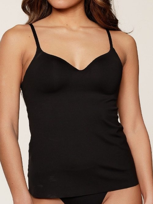 LingaDore Täglich Basic schwarz spaghetti top