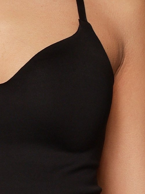 LingaDore Täglich Basic schwarz spaghetti top