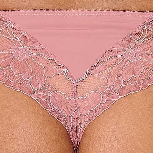 LingaDore Täglich Basic altrosa string