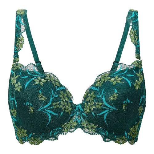 LingaDore Pine Green Lace pine green vorgeformter bh