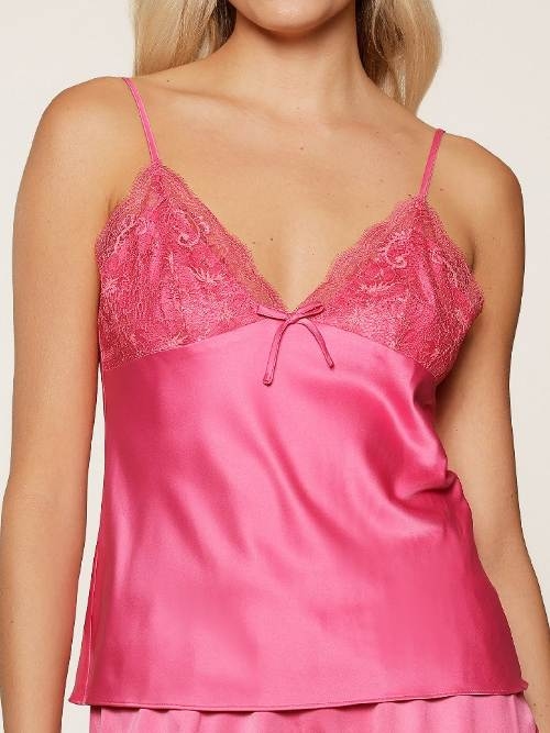 LingaDore Nacht 8006 rosa spaghetti top