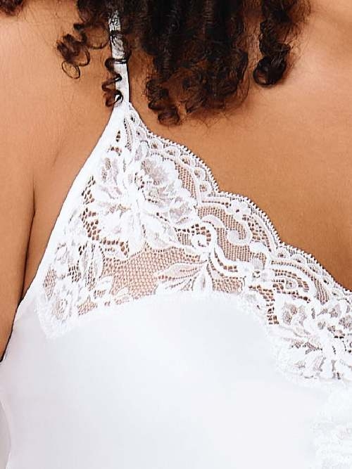 LingaDore Nacht 8301 elfenbein slipdress