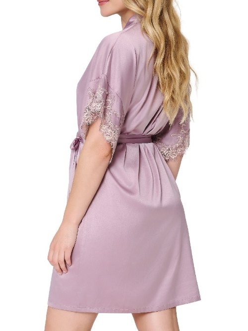 LingaDore Nacht 8302 taupe kimono