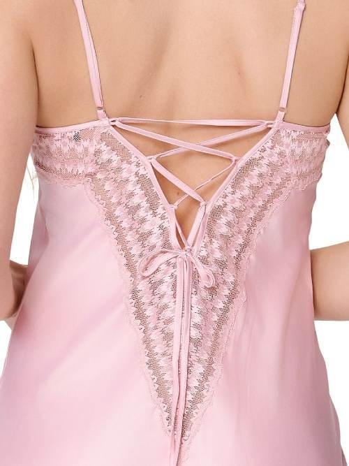 LingaDore Nacht 8303 rosa slipdress