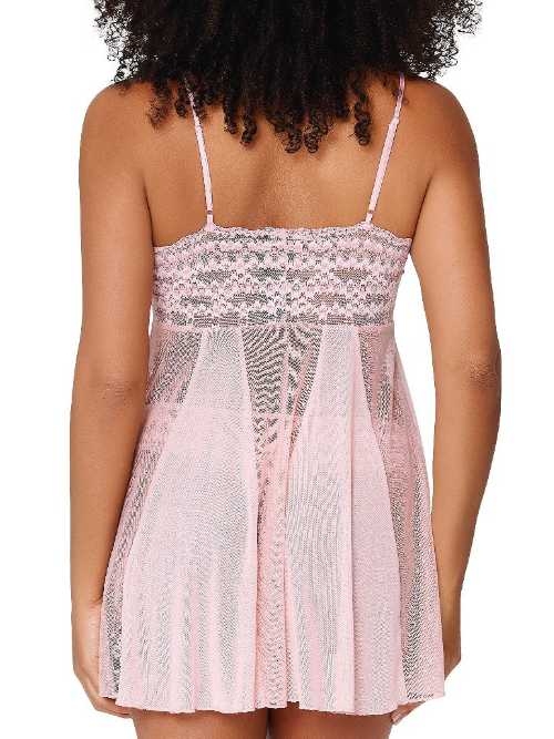 LingaDore Nacht 8303 rosa slipdress